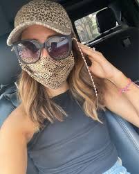 Leopard Mask Hat Combo Square Sunglasses Women Sunglasses Women How To Wear