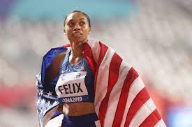 23:44 pst, jun 20, 2021. Allyson Felix Breaks Usain Bolt S Record For World Golds 1st As Mom