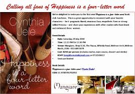 Book Club Invitation Wording Fresh Happiness Is A Four Letter Word Book Club Luncheon Invitation Wording Printable Invitation Templates Invitations