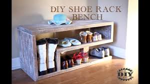 Hoosier state hall tree storage bench woodworking plan the ver. How To Build A Diy Entryway Shoe Rack Bench Youtube