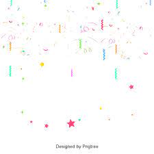 Background Clipart Floating Stars Five Pointed Star Colorful Stars Color Shard Birthday Decorations Party Dressing Birthday Vector Zvezda Banner Den Rozhdeniya