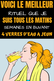 Les Bienfaits Du Rituel Japonais De Boire 4 Verres D Eau Pour Notre Corps Verre D Eau Effets Du Stress Boire