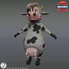 Are there any MMD models of Happy the Humble Heifer from Happy's Humble  Burger Farm? If not then is anyone planning on porting/making one? :  r/mikumikudance