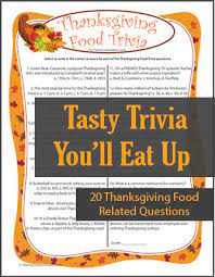 Thanksgiving is the time of year that gets many people into the kitchen. Thanksgiving Food Trivia Questions And Answers