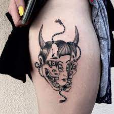That's why the tattoo is meant to show different stages of human emotion. Update 36 Powerful Hannya Mask Tattoos August 2020