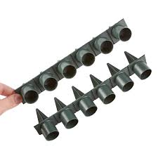 At gandgwebstore.com you'll find a large selection of all shapes. Green Plastic Spike Taper Candle Holders Floral Design Accessories Floral Supplies Craft Supplies Factory Direct Craft