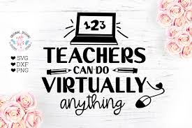Download Teachers Can Do Virtually Anything Vir Graphic By Graphichousedesign Creative Fabrica SVG Cut Files