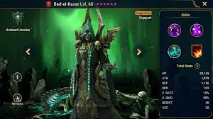 Bad El Kazar Uh Lsf Raid Shadow Legends Skill Mastery Equip Guide Ayumilove