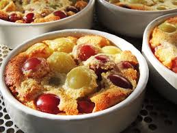 Clafoutis Aux Raisins Frais Recette De Guy Savoy Recette Raisin Recette Recettes De Cuisine