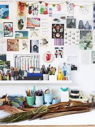 Helle Jorgensen Studio Via The Design Files Creative Space Inspiration Wall Inside Design