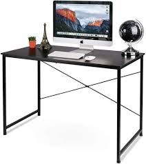 Folding table mounted on vertical bed, space saving furniture design idea folding tables are always in style. Buy Ibama Study Game Writing Desk Home Office Workstation Space Saving Folding Table No Tool Assembly Required Wood And Steel Frame Simple Modern Style Online Shop Home Garden On Carrefour