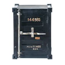 Black End Table Carlingue Maisons Du Monde Vintage Industrial Furniture Industrial Furniture Side Table