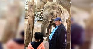 Wenn man reiner calmund beschreiben müsste, sähe dies etwa so aus: Reiner Calmund Besucht Den Zoo In Neunkirchen