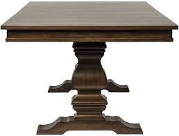 Armand Brown Extendable Pedestal Dining Table In 2021 Dining Table Liberty Furniture Trestle Dining Tables