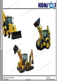 Komatsu Wb91 93 97r 5eo Wb93 97s 5e0 Service Training Komatsu Online Training Train