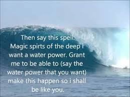 Water Power Spell That Really Works Youtube Water Powers Water Spells Spelling