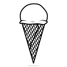 Dibujo Helado Para Colorear