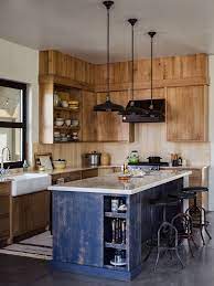 Sustainable Las Vegas Home Using Reclaimed Materials Distressed Kitchen Cabinets Rustic Modern Kitchen Distressed Kitchen