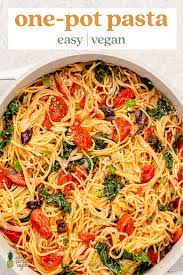 Easy One Pot Pasta Sweet Simple Vegan Recipe In 2021 One Pot Pasta Vegan Recipes Easy Easy Pasta Recipes