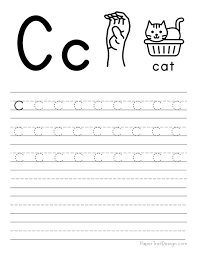 Make sure to also check out our alphabet crafts which will go along perfectly with any lesson. Free Letter Tracing Worksheets Paper Trail Design
