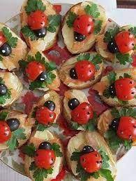 Maybe you would like to learn more about one of these? Risultati Immagini Per Antipasti Simpatici E Veloci Food Food Humor Creative Food