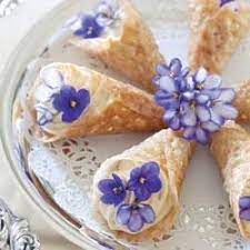 Brandy Snaps With Lady Grey Cream Teatime Magazine Recipe Brandy Snaps Tea Party Food Tea Recipes