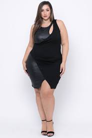 Plus Size Peekaboo Cocktail Dress Black Black Cocktail Dress Plus Size Black Dresses Plus Size Cocktail Dresses