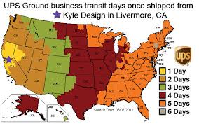 Kyle Design Shipping Rates Delivery Times