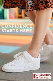 Trending White Nike Sneakers White Sneakers Women Famous Footwear Cool Outfits