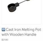 Can a cast iron crucible be used to melt silver or brass for ...