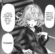 I am re-reading OPM, and it's funny, I think a lot of people dismissed  Tatsumaki saying this, but her suggestion is exactly what happened lol; she  handled the final boss and everyone