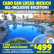 Top All Inclusive Resort And Save Up To 2000 Dollars For The Most Popular Vacation Destination Cabo San Lucas Mexico Cheap Vacation Packages Cabo Beaches