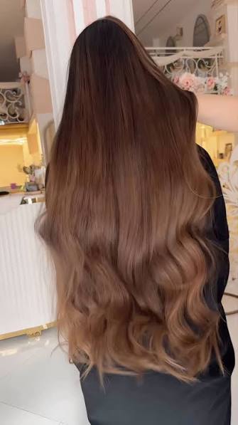 شعر صحي ولون جميل لمحبي التغيير الخفيف فقط ♥️♥️