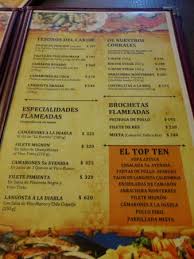 Hours may change under current circumstances Carta Picture Of La Parrilla Mexican Grill Playa Del Carmen Tripadvisor
