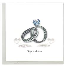 Wedding Rings Quilling Card Wedding Quilling Ideas Quilling Designs Paper Quilling Designs