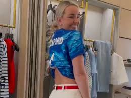 Megan Pickford shows off £6k top as she prepares to lead WAGs at the World Cup