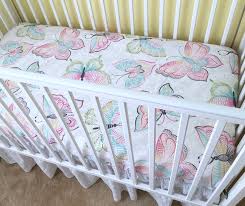 Organic Mariposa Crib Fitted Sheet Butterfly Crib Sheet Etsy In 2020 Butterfly Crib Sheets Butterfly Crib Bedding Toddler Sheets