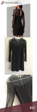 Laundry By Shelli Segal Sheer Black Dress Laundry By Shelli Segal Sheer Black Dress Size 6 Black Sheer Dress Little Black Cocktail Dress Elegant Cocktail Dress
