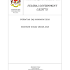 Nama dan permulaan kuat kuasa 1. 1