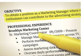Meletakkan dalam resume objektif kerja. Contoh Setiap Bahagian Resume