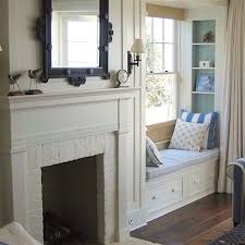 If you like the painted look, a light colored latex paint just might do the trick to finish off your living room. My Husband Loves Our Ugly Brick Fireplace Laurel Home