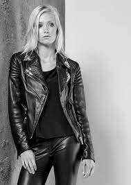 Intuition Paris Leather Jacket Girl Biker Babe Outfit Leather Outfit
