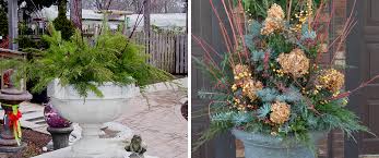 Flank the front door with seasonal stems throughout the fall and winter, too. How To Make Your Own Winter Porch Pots