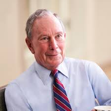 The first word in business news. About Mike Bloomberg