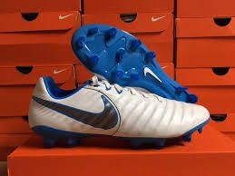New Nike Mens Tiempo Legend 7 Pro Fg Cleats White Cool Grey Blue Hero Size 11 5 Fashion Sporting Goods Teamsports Soccer Eba Nike Men New Nike Blue Grey