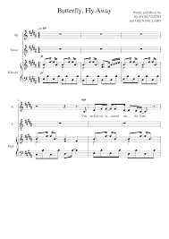 You may download the file and use it for personal use as well as commercial.mai. Butterfly Fly Away At Piano Sheet Music For Piano Tenor Alto Mixed Trio Musescore Com