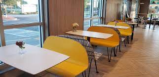 This opens in a new window. The Mcdonalds I Work For Puts Flowers On All The Tables Mildlyinteresting