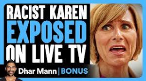 RACIST KAREN EXPOSED On Live TV