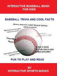 Your kids will have plenty of questions about this big change in their family life. The Interactive Baseball Book For Kids Baseball Trivia And Cool Facts Sports Trivia Books 1 Ebook Interactive Sports Books Amazon In Kindle Store