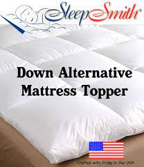 Maybe you would like to learn more about one of these? 48 Inch Bed Down Alternative Mattress Topper Approximately 5 Inches Thick